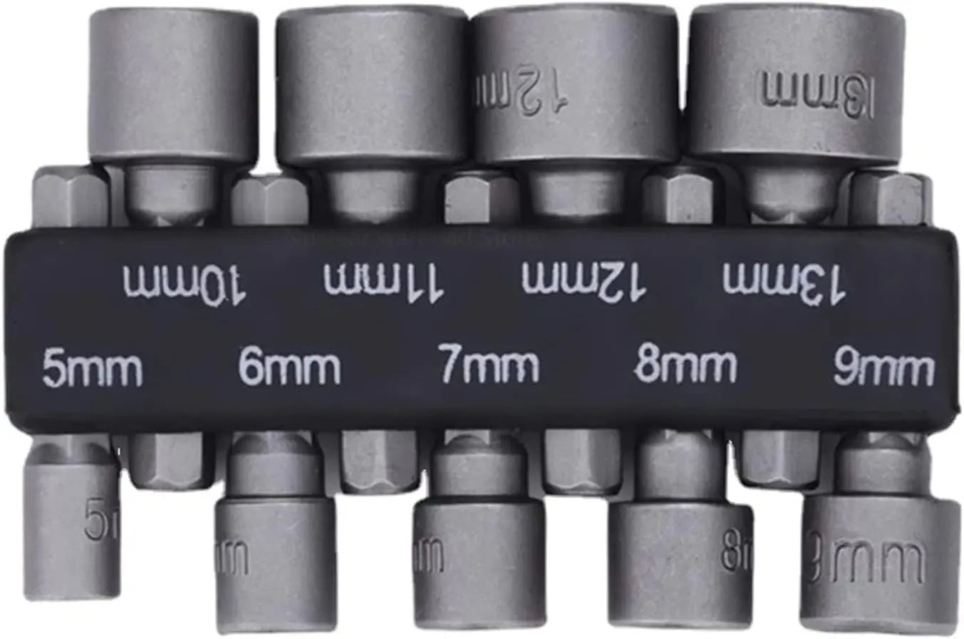 Sechskant Akkuschrauber einsatz 5mm-13mm 9 Teilig