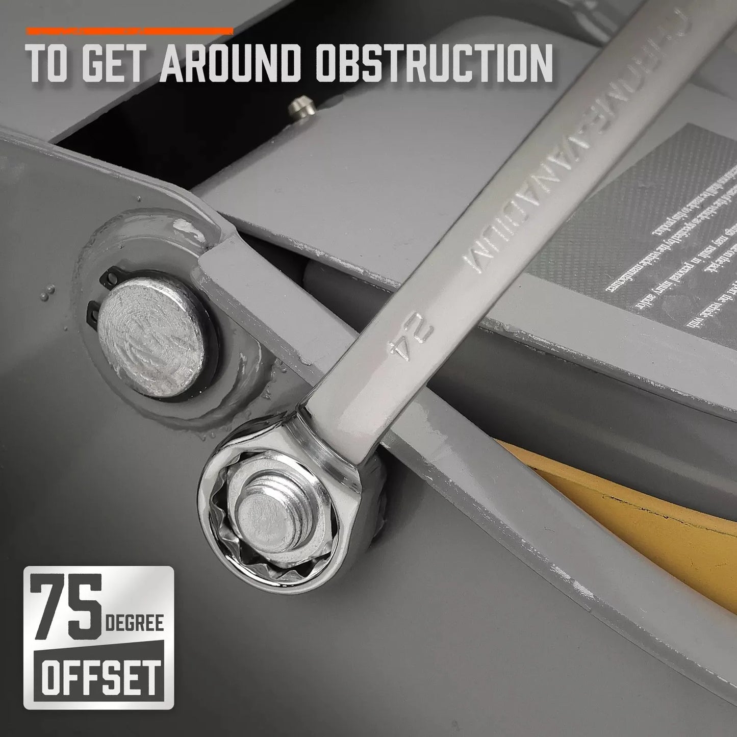 Gekröpfte Ringschlüssel Satz 6mm–24mm