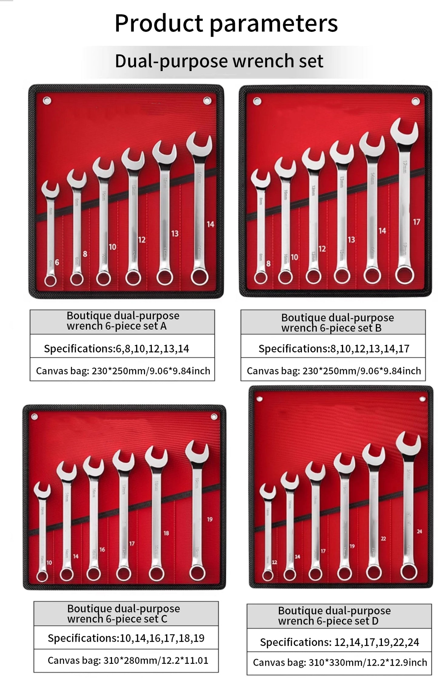 Schraubenschlüssel Gabel/Ring