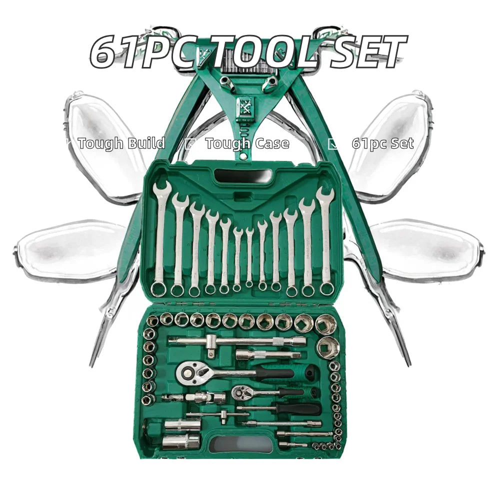 Heimwerkerkoffer 61 Teilig
