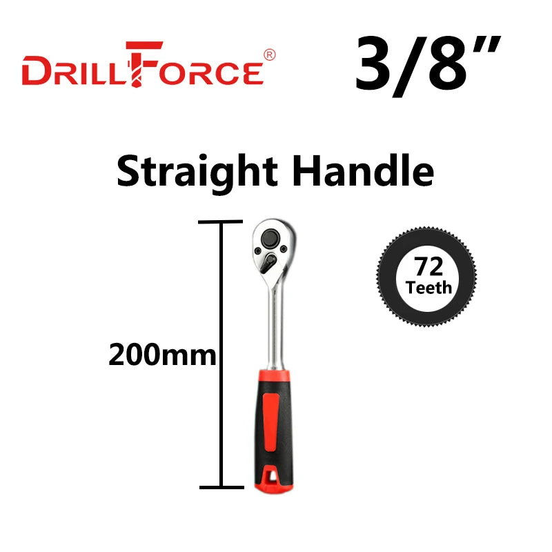 Ratsche 1/4" 3/8" 1/2"