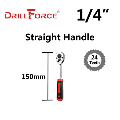 Ratsche 1/4" 3/8" 1/2"