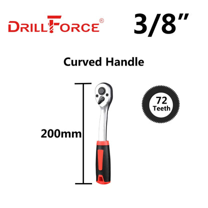 Ratsche 1/4" 3/8" 1/2"