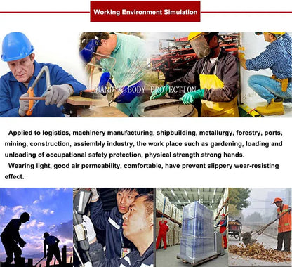 Arbeitshandschuh mit PU-Gummifläche