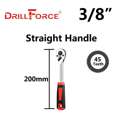 Ratsche 1/4" 3/8" 1/2"