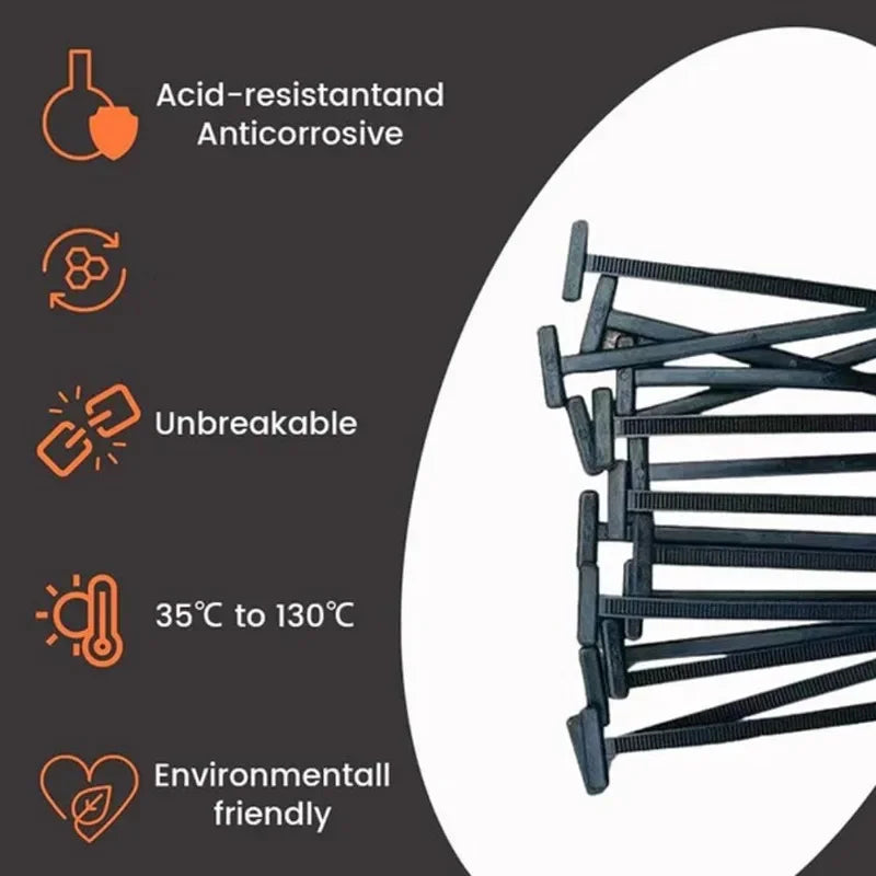 Kabelbinder mit Befestigungsclip