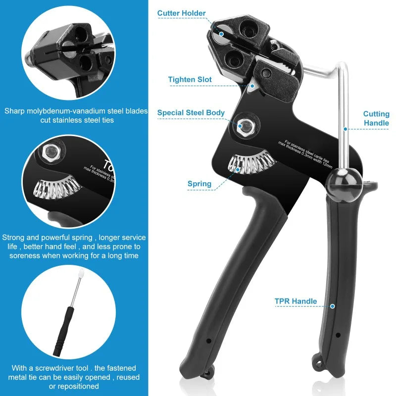 Metal Kabelbinder Zange