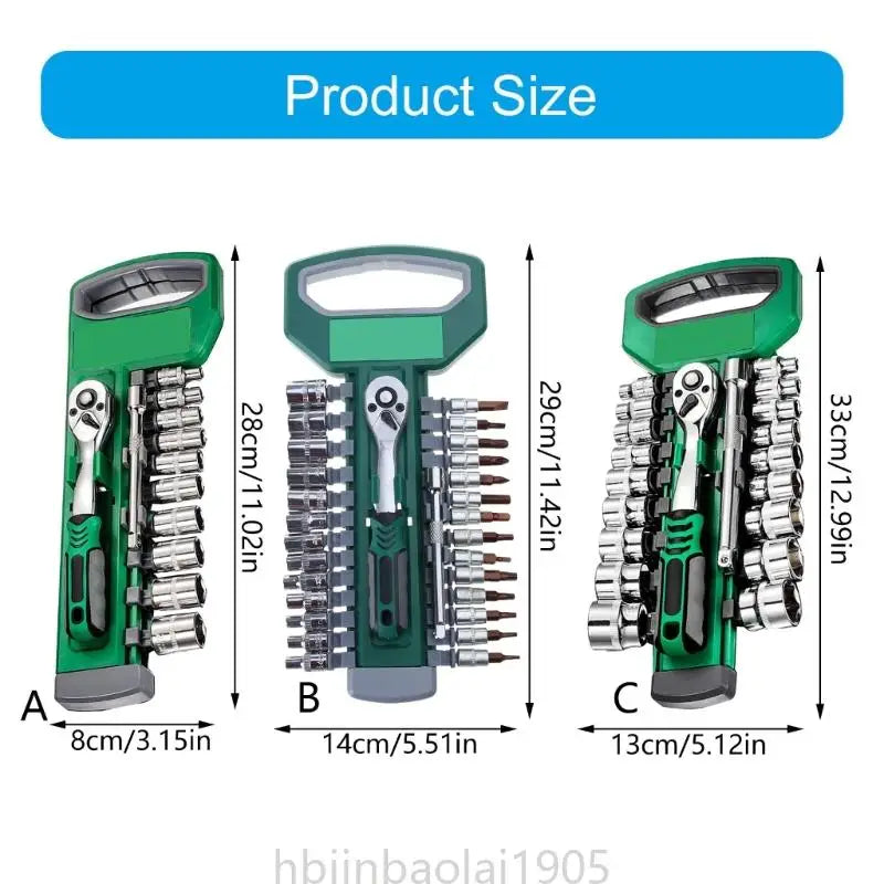 Ratschen Set mit Tragehalter