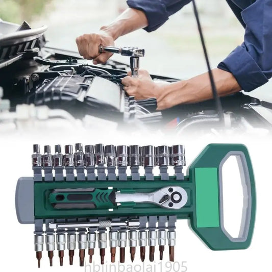 Ratschen Set mit Tragehalter