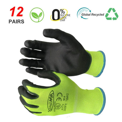 Arbeitshandschuh mit PU-Gummifläche